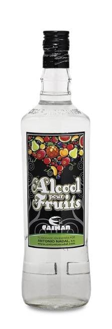 Bouteille 1 litre Alcool 90° Bio pour fruits - Nadal Alcools